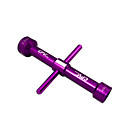 Pourpre Cl� Hexagonale Long Dans Les Deux Sens (60109lp)