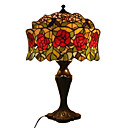 De Style Tiffany Rose Rouge Lampe De Table (0923-t2)