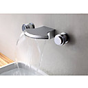 M�langeurs Chrom�es Robinet Mural Lavabo Cascade Salle De Bains (0698-r-2002a)