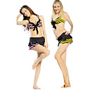 2010 Arrivee Nouvelle Jupe Sexy Bandes Bikini Maillot De Bain 3 Pi�ces Ensemble (0928-0512-1043-b73)