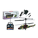 3 Canales De Radio Rc Helic�ptero Zorro Oscura Helic�pteros De Control Remoto Juguete De Interior (verde Y Amarillo) (yx02666gy)
