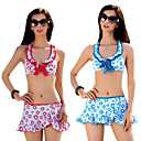 2010 Sexy Trois Pi�ces Bleu Caf� Bikini String Rouge Sport Maillots De Bain (0928 � 0520-b42)