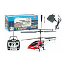 Helic�ptero Del Rc 3ch Con Giroscopio Llev� La Luz Del Juguete Helic�pteros De Radio Control Remoto Interior (rojo) (yx02680r)