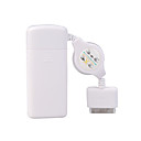 Bater�as Aa De Emergencia Cargador Para El Ipod Nano / Video / Touch / Iphone (blanco)