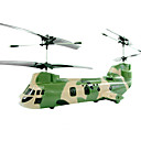 3 Canales Rc Helic�ptero Biplaza De Aviones De Transporte Ultra-estable Del Rotor Helic�pteros De Radio Control Remoto De Los Juguetes (yx02652)