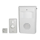 Movimiento Compacto Luz Timbre Inal�mbrico Detectar Con El Sonido De Voz Y M�sica De 16 Sonidos Seleccionables (qw099)