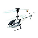 Rc 3ch Cuerpo De Aleaci�n De Helic�ptero Con Helic�pteros De Radio Control Remoto De Infrarrojos Juguete Cubierta (plata) (yx02688s)