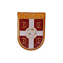 F�tbol Serbia Placa De Metal