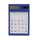 Transparente De Energ�a Solar-calculadora (azul)