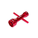 Rouge Cl� Hexagonale Dans Les Deux Sens (17mm, 23mm) (60109r)