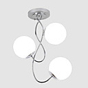 L�mpara De Ara�a Moderna 3-bolas De Luz (0898-fx7710 ~ 3)