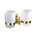 Fixation Murale En Chrome Porte-verre Double (0913 -1210)