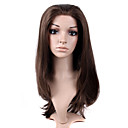 Main Attach�e Dans Le Style Lace Front De Qualit� � Long Synth�tique De Haute Aspect Naturel Noir Perruque Brune Cheveux Raides 0479 � 6,30-ah-0005-a)