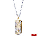 Cristal Plaqu� Collier Lecteur Flash Usb 2.0 (4 Go)
