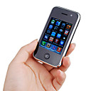 Großhandel v808 wifi Dual-Quad-Band-Karte TV-Java-Dual-Kamera Taschenlampe Touchscreen Handy schwarz (2GB TF Karte) (sz05440639)