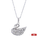 Cygne En Cristal En Forme De Collier Lecteur Flash Usb 2.0 (8 Go)