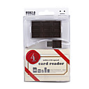 Tf Chocolate Estilo / Sd/m2/sd/sd-hc/mini-sd/ms/ms D�o Lector De Tarjetas Micro