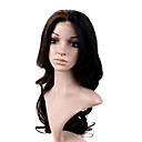 Main Attach�e Dans Le Style Lace Front Suppl�mentaire De Qualit� � Long Synth�tique De Haute Aspect Naturel Noir Avec Perruque De Cheveux Rouges Europ