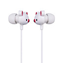Linda Auriculares Est�reo Oso (blanco)