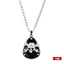 Plaqu� Cristal T�te De Mort Collier Usb2.0 Lecteur Flash (1 Go)