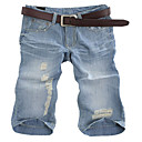 Nouvelle Jambe Hommes Arriv�es Droites Courtes D�contract�e Jeans � La Mode (0531-5.31-34)