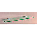 Fixation Murale En Chrome �tag�re En Verre De Salle De Bains (0913 -1904)
