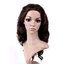 Main Attach�e Dans Le Style Lace Front De Qualit� � Long Synth�tique De Haute Aspect Naturel Perruque Noire Europ�enne Cheveux Bruns Armure (0.479 � 6