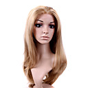 Main Attach�e Dans Le Style Lace Front De Qualit� � Long Synth�tique De Haute Lumi�re Un Aspect Naturel Perruque Blonde Cheveux Raides (de 0.479 � 6.3
