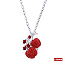 Cerises En Cristal En Forme De Collier Lecteur Flash Usb 2.0 (256 Mo)