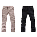 Nouvelle Jambe Hommes Arriv�es Longue Ligne Droite De Fa�on D�tendue Pantalon Noir En Coton Jaune (0531-5.31-122)