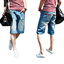 Nouvelle Jambe Hommes Arriv�es Droites Courtes D�contract�e Jeans � La Mode (0531-5.31-29)