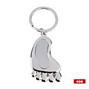 Acier Inoxydable Seul Trousseau Lecteur Flash Usb 2.0 (4 Go)