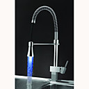 Grifo De Cocina Monomando Con Mango Extra�ble Con Led - Fresno