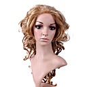 Main Attach�e Dans Le Style Lace Front Suppl�mentaire De Qualit� � Long Synth�tique De Haute Lumi�re Perruque Blonde Cheveux Boucl�s (0.479 � 6.30-ah-