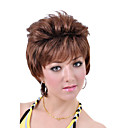 Nouvelle Arriv�e Droites Courtes Perruque Cheveux Bruns Dor�s (0463-6.10-326)