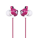 Linda Auriculares Est�reo Oso (rosa)
