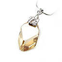 Brille En Cristal Et En Argent 925 Avec Pendentif Platin� (0801-10359-10361). Plus De Couleurs Disponibles