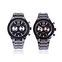 Montre En Acier Inoxydable Pour Les Hommes (assorted/2-pack Couleur)