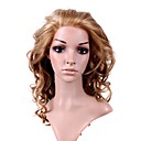 Les Mains Li�es Devant En Dentelle Style Long Synth�tique De Haute Qualit� De Lumi�re Blonde Perruque De Cheveux Boucl�s (0,479 � 6,30-ah-0007-b)