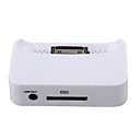 Multi-funci�n De La Estaci�n De Acoplamiento Para El Iphone 3g/3gs/4 Blanco (czah091)