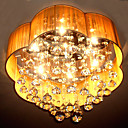 Modernes Chrome De Fer De Lumi�re 16-plafonnier En Cristal (0899-3044-9)