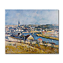 Main Toile Tendue Ile De La Peinture De Paysage France Par Paul Cezanne (1019-hbx0053)
