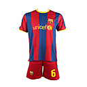 10-11 Barcelona Home No.6 Xavi Soccer Jersey & Short Kit (GZZL0014)
