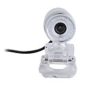 5 megapíxeles webcam USB (plata)
