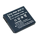 Pile Pour Appareil Photo Num�rique De Remplacement Pour Panasonic Bcf10 Num�rique Fx580/ft1/ps1 (09370254)