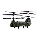 Syma Chinook Micro De 3 Canales Listo Para Volar En Interiores De Carga Rc Control Remoto Helic�ptero De Transporte (s026)
