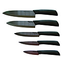 Haute Qualit� En C�ramique Couteau Ensemble Des 5 Pi�ces (0773-bc-tua2034567-bk)