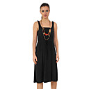 Encolure Camisole Recueillies Robe / Robes De Femmes (ff-1801bd028-0736)
