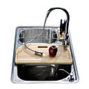 En Acier Inoxydable Multi-fonction De Deux Bols �vier De Cuisine (0572-ch376)