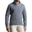 Manches Longues Col Montant Pull En Cachemire Boutons Sp�ciaux De Conception / Chandails En Cachemire Pour Hommes (ff-c-bg0681014)